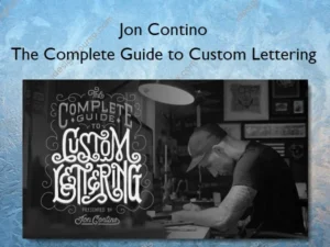 The Complete Guide to Custom Lettering – Jon Contino