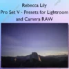 Pro Set V – Presets for Lightroom and Camera RAW – Rebecca Lily