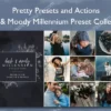 Dark & Moody Millennium Preset Collection – Pretty Presets and Actions