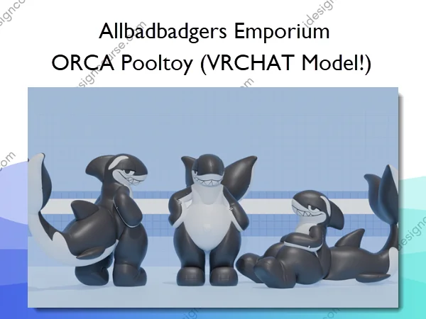 ORCA Pooltoy (VRCHAT Model!) – Allbadbadgers Emporium