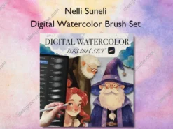 Digital Watercolor Brush Set – Nelli Suneli