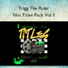 Film Titles Pack Vol 1 – Trigg The Ruler